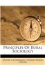 Principles of Rural Sociology