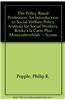 The Policy-Based Profession: An Introduction to Social Welfare Policy Analysis for Social Workers, Books a la Carte Plus Mysocialworklab -- Access