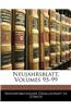 Neujahrsblatt, Volumes 95-99