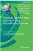 Analysis, Architectures and Modelling of Embedded Systems