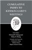 Kierkegaard's Writings, XXVI: Cumulative Index to -Kierkegaards Writings-