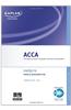 Acca Complete Study Text: F9, Financial Management FM.