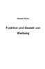 Funktion Und Gestalt Von Werbung