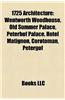 1725 Architecture: Old Summer Palace, Peterhof Palace, Hotel Matignon, Petergof, Kings Weston House, Corotoman