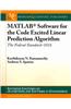 MATLAB Software for the Code Excited Linear Prediction Algorithm