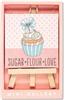Sugar Flour Love Mini Gallery (Artwork with Mini Easel)