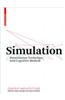 Simulation: Presentation Technique and Cognitive Method