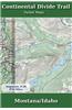 Continental Divide Trail Pocket Maps - Montana/Idaho