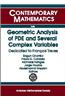 Geometric Analysis of PDE and Several Complex Variables