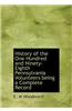 History of the One Hundred and Ninety-Eighth Pennsylvania Volunteers Being a Complete Record