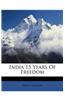India 15 Years of Freedom