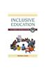 Inclusive Education for Children with Special Needs