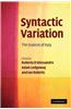 Syntactic Variation: The Dialects of Italy