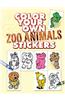 Color Your Own Zoo Animals Stickers