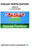 Foliar Fertilization