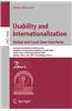 Usability and Internationalization. Global and Local User Interfaces
