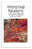 Intergroup Relations
