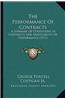 The Performance of Contracts: A Summary of Conditions in Contracts and Impossibility of Performance (1911)