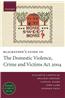Blackstone's Guide to the Domestic Violence, Crime and Victims Act 2004