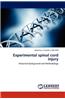 Experimental Spinal Cord Injury
