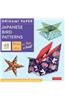 Origami Paper :Japanese Bird Patterns