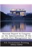 Biennial Report to Congress on the Administration of the Coastal Zone Management ACT
