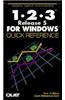 1-2-3 for Windows Multimedia Quick Reference