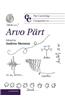 The Cambridge Companion to Arvo Part