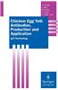 Chicken Egg Yolk Antibodies, Production and Application