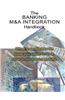 The Banking M&A Integration Handbook