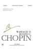 Rondo in C Major, Variations in D Major: For Two Pianos, Four Hands Chopin National Edition