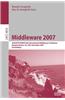 Middleware 2007