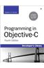 Programming in Objective-C