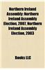 Northern Ireland Assembly: Acts of the Northern Ireland Assembly, Constituencies of the Northern Ireland Assembly, Belfast West, Belfast East