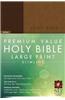 Premium Value Large Print Slimline Bible-NLT