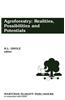 Agroforestry: Realities, Possibilities and Potentials