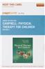 Physical Therapy for Children - Pageburst E-Book on Kno (Retail Access Card)