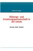 Bildungs- Und Erziehungspartnerschaft in Der Schule