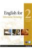 English for Information Technology 2 Course Book (Vocational English Series) [With CDROM]
