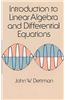 Introduction to Linear Algebra and Differential Equations