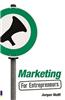 Marketing for Entrepreneurs
