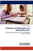 Influence of Education on Maternity Care