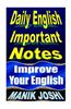 Daily English Important Notes: Improve Your English