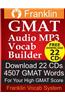 Franklin GMAT Audio MP3 Vocab Builder: Download 22 CDs: 4507 GMAT Words for Your High GMAT Score