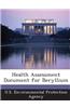 Health Assessment Document for Beryllium