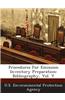 Procedures for Emission Inventory Preparation: Bibliography, Vol. V