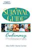 Survival Guide for Culinary Professionals