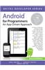Android for Programmers: An App-Driven Approach, Volume 1