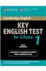 Cambridge Key English Test for Schools 1 Student's Book with Answers: Official Examination Papers from University of Cambridge ESOL Examinations