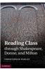 Reading Class Through Shakespeare, Donne, and Milton